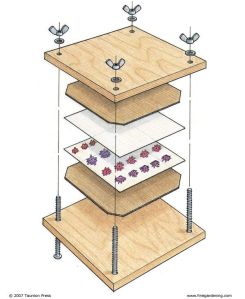 flower press